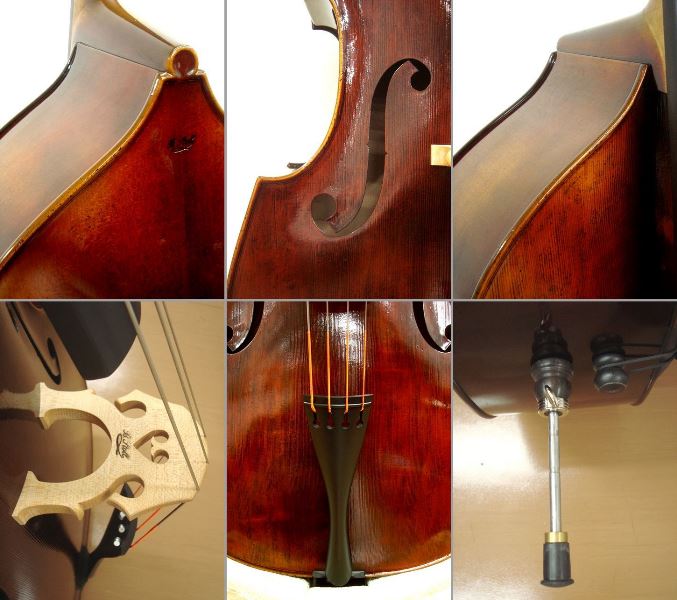 4弦コントラバス本体