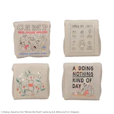 くまのプーさん 麻風ロールトップポーチ｜プライズ・くじ・グッズ情報