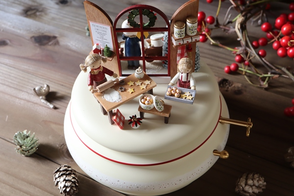 オルゴール クッキーの香り – ドイツ・ザイフェンの木のおもちゃ seiffen