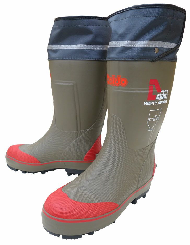 品番：マイティアーマーNS）【日本製】安全スパイク長靴（鋼鉄製先芯