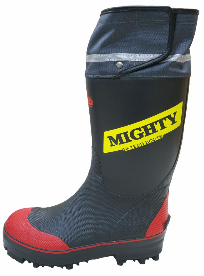 品番：レンジャーマイティブーツNS）【日本製】スパイク安全長靴（鋼鉄