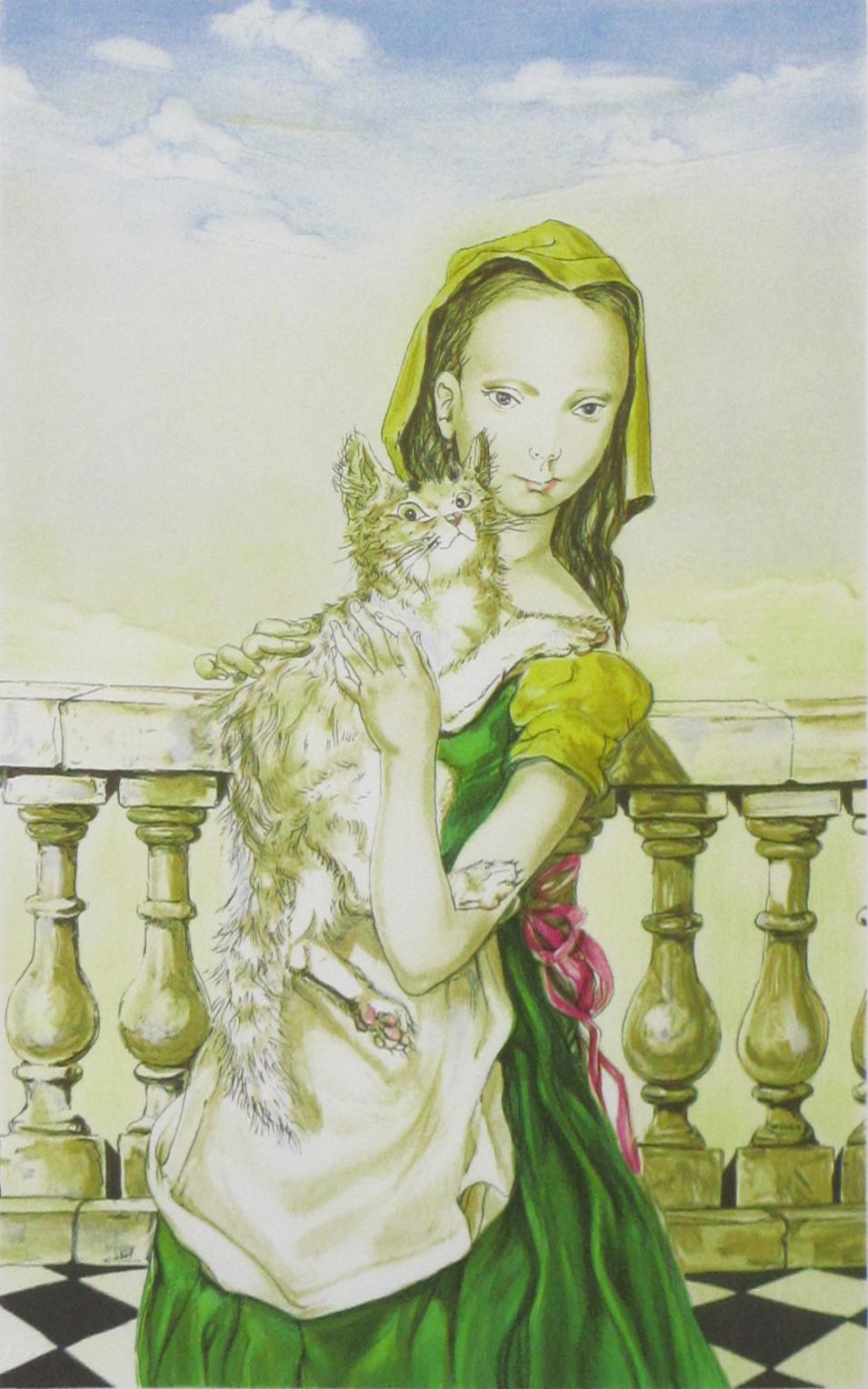 ハトを抱く少女」 | ｜正光画廊