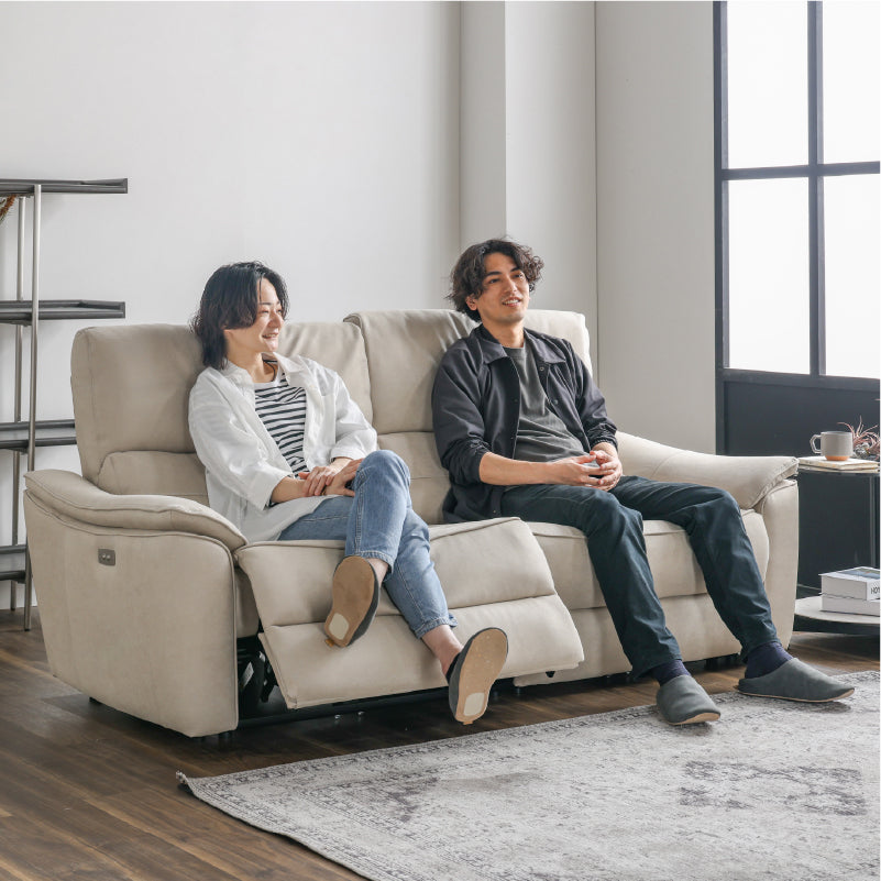 バッジオ 2人掛け電動ソファ幅142cm ｜ 関家具公式通販サイト