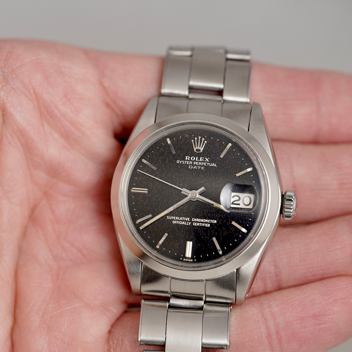 SELECT INC. [ROLEX パーペチュアルデイト Ref.1500 ブラックミラー