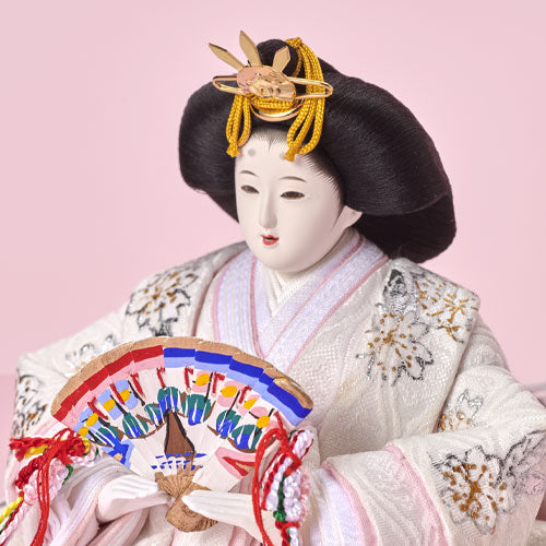 雨も好き！京雛 お雛様 京人形 ひな祭り 雨も好き！京雛 お雛様 京