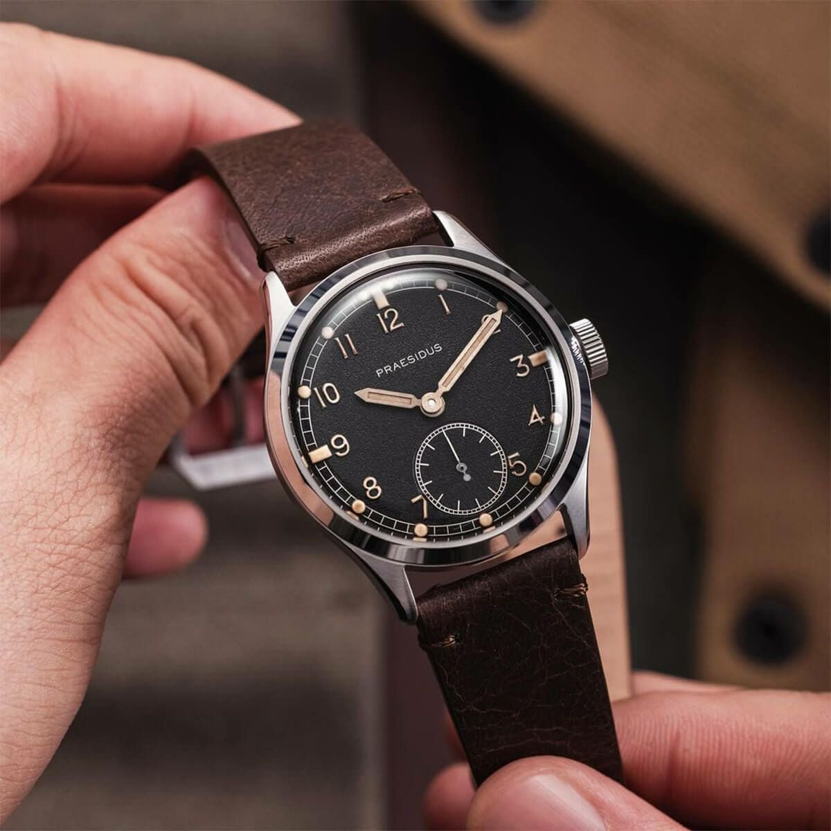 Praesidus / プレジダス DD-45 Patina Bonklip Field Bracelet メンズ