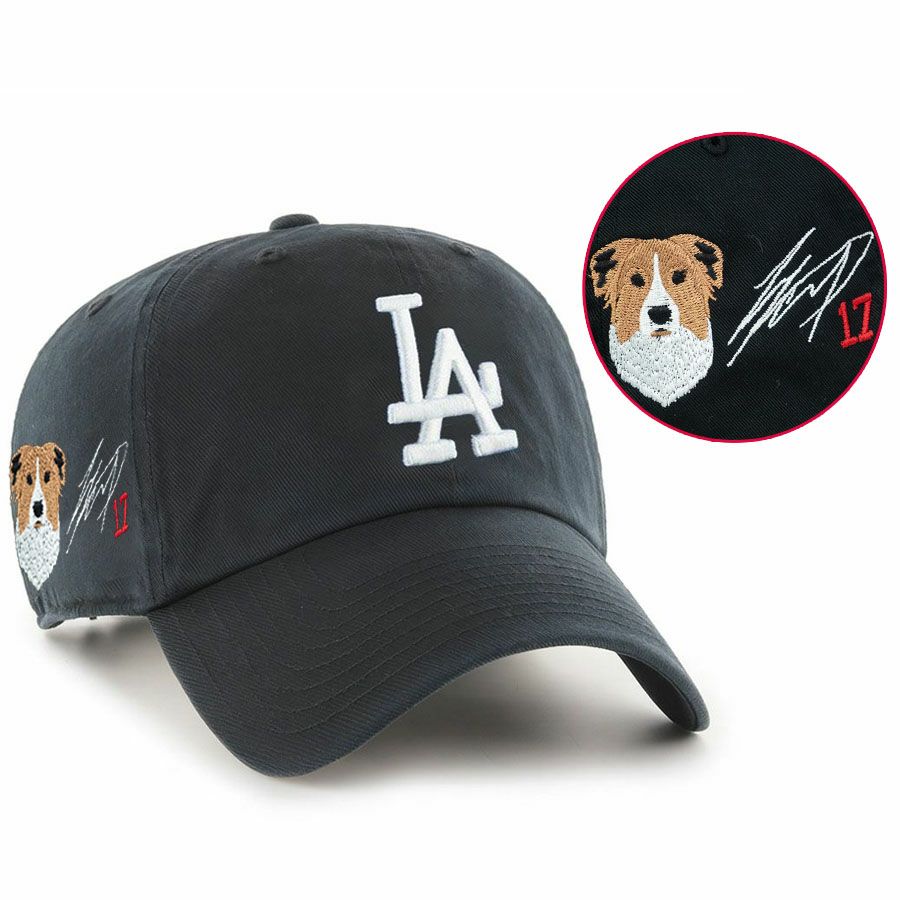 MLB 大谷翔平 ドジャース キャップ 【セレクション特注】サイン刺繍