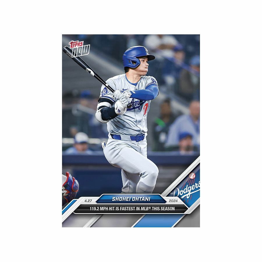MLB 大谷翔平 ドジャース トレーディングカード 2024 Topps Now #351