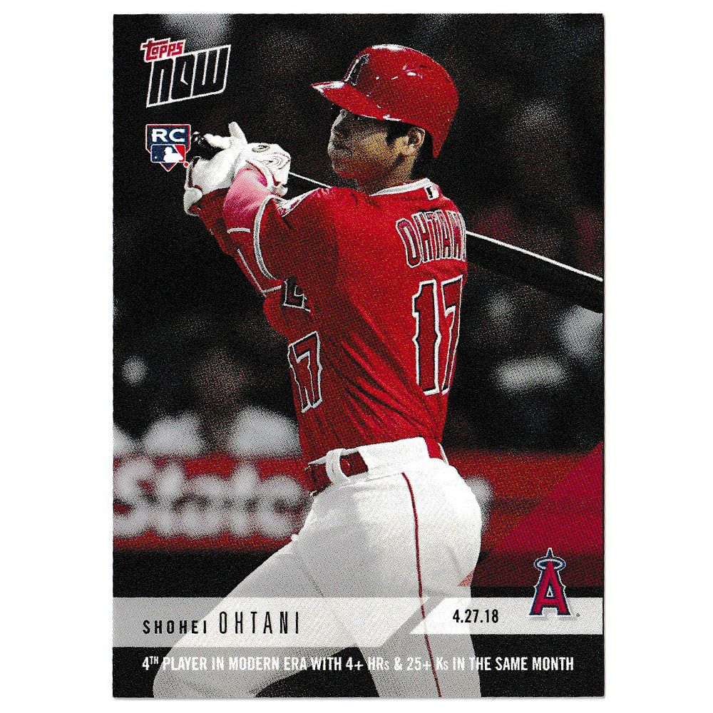 MLB 大谷翔平 エンゼルス トレーディングカード/スポーツカード 4th