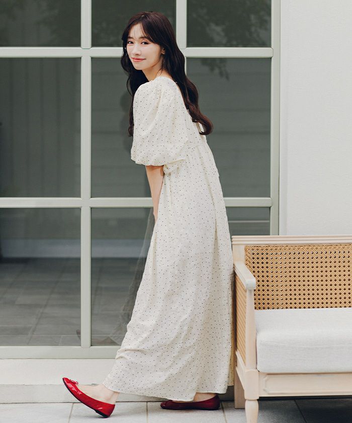 エアリーバックリボンワンピース | titivate