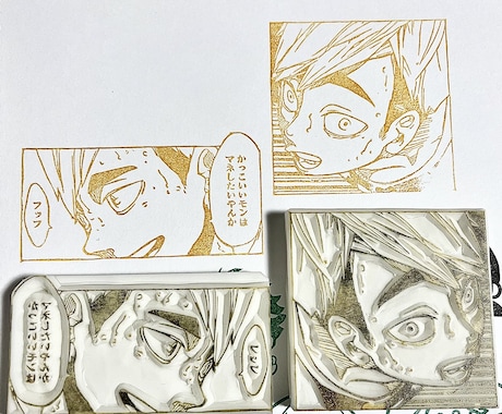 オーダーメイドで消しゴムはんこ作ります オリジナルの絵やロゴ、QR