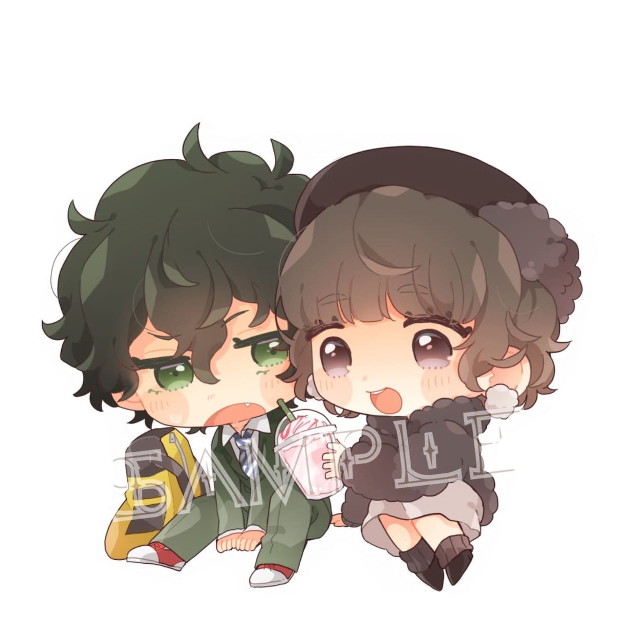 SNSアイコン・夢絵オーダー受付けます オリキャラや夢絵グッズの制作の