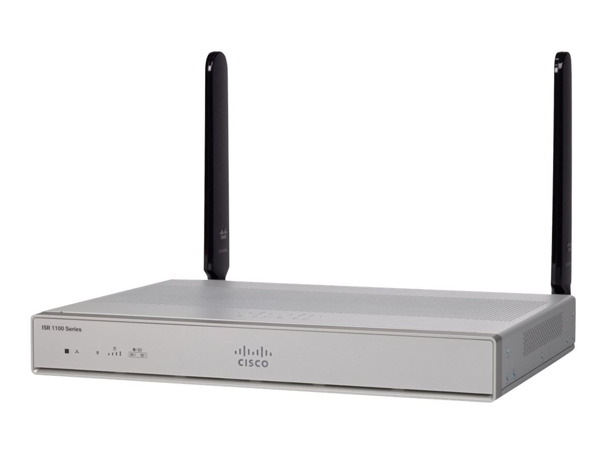 Cisco ISR 1100 8-Port GE LTE Router w 1xGE WAN, 1xGE SFP Combo