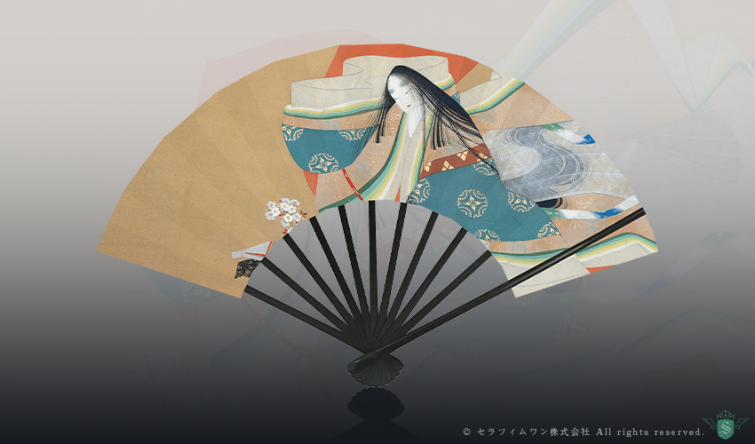 日本画 扇子 (10種) | ノベルティ制作ならセラフィムワン