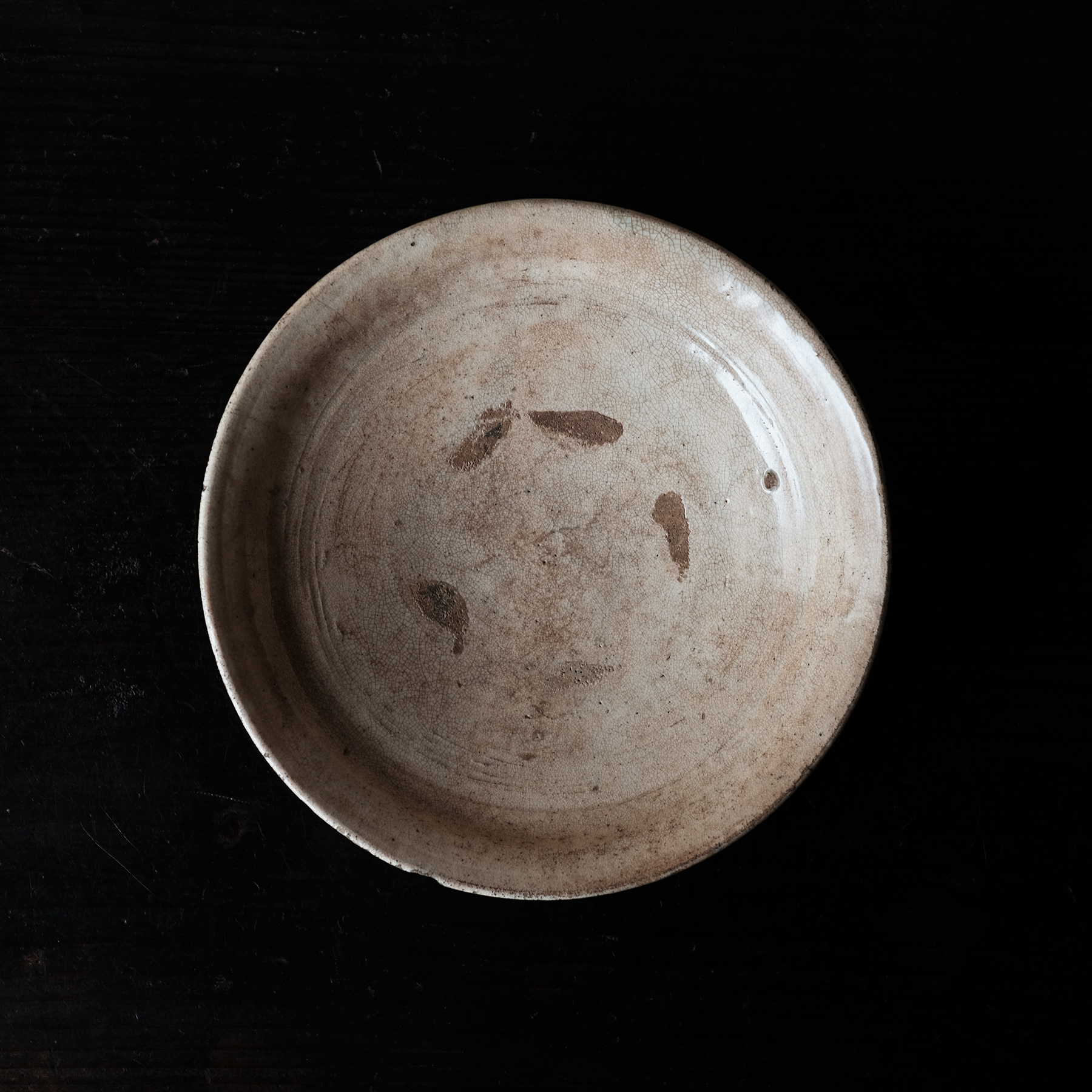 李氏朝鮮 金海 堅手平茶碗 | 骨董と詩学 Antique & Poetics | 蛇韻律