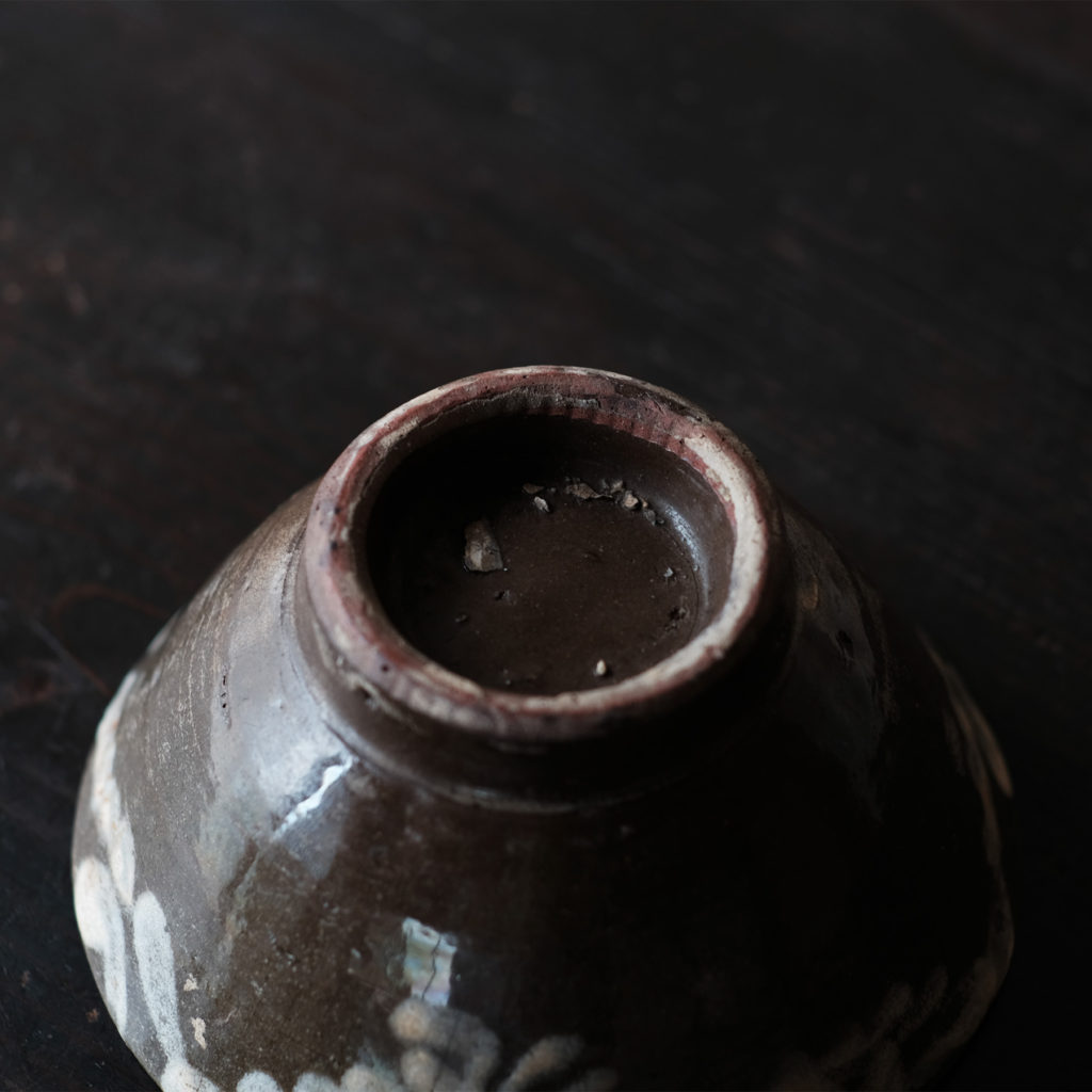 琉球 壺屋焼 筒描茶碗 | 骨董と詩学 Antique & Poetics | 蛇韻律