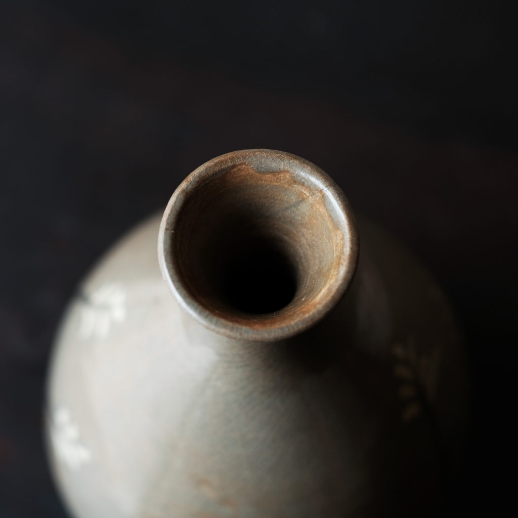 高麗 青磁白黒象嵌徳利 | 骨董と詩学 Antique & Poetics | 蛇韻律