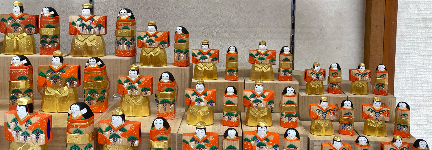 商品紹介 | 奈良人形 一刀彫 瀬谷桃源