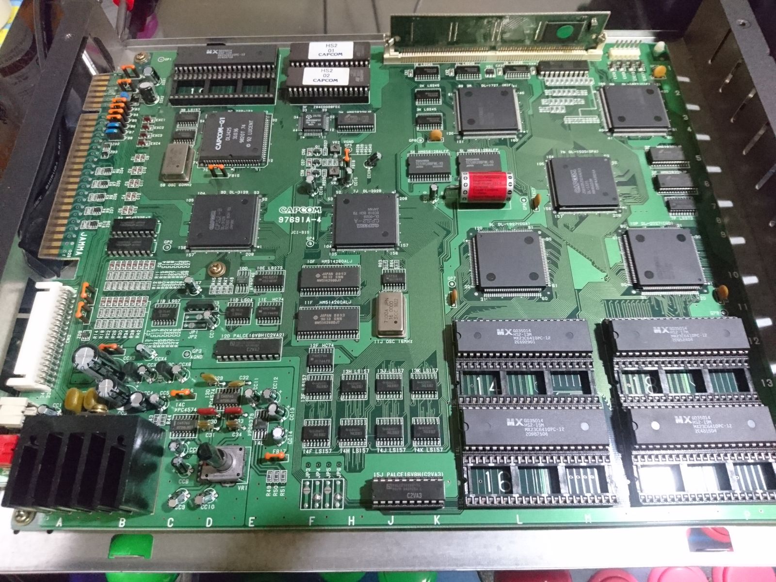 CPS2基板・ハイパーストリートファイターIIを電池レス化した話 | 自由