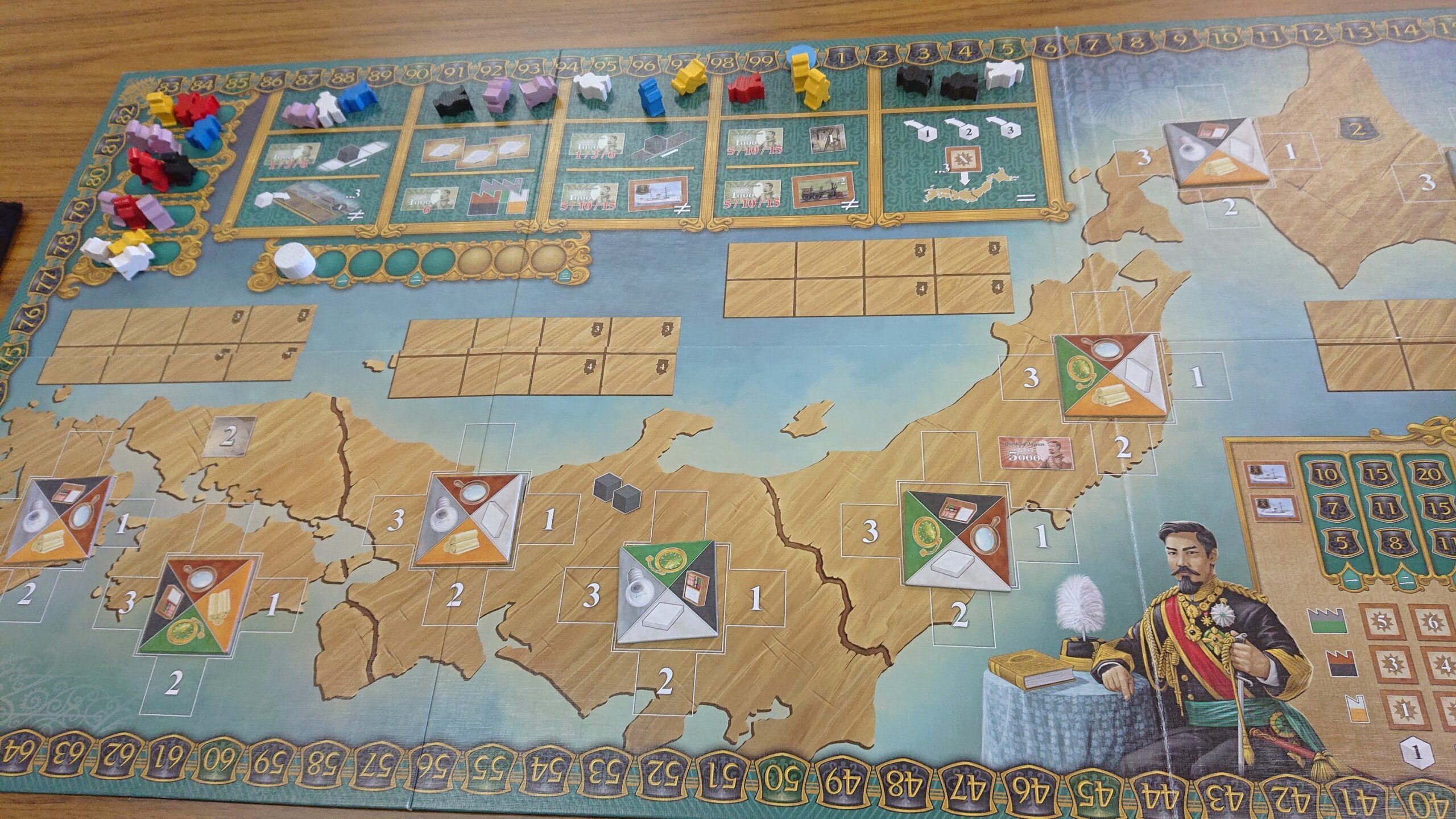 ボードゲーム迷ったらこれ！ Vol.018 ニッポン:明治維新 (NIPPON