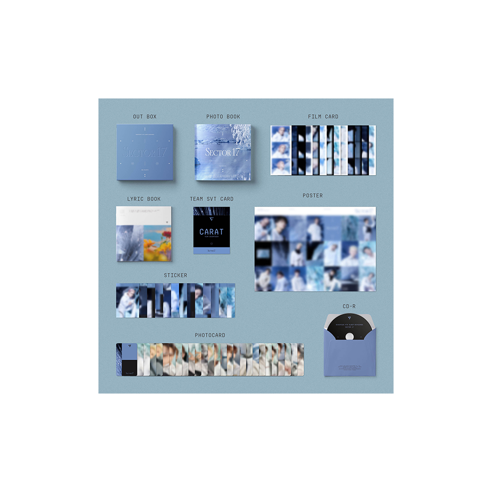 SEVENTEEN 4th Album Repackage 'SECTOR 17' NEW HEIGHTS - SEVENTEEN