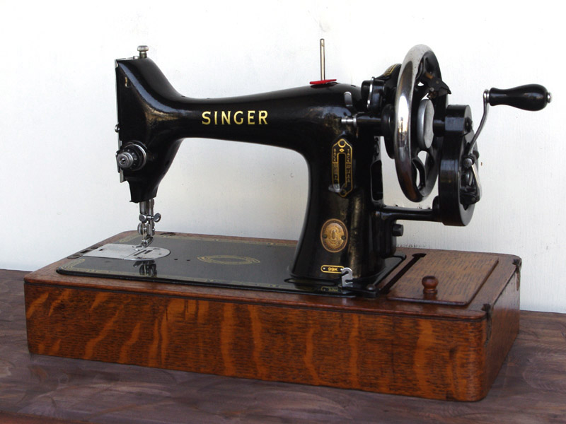 No.356 SINGER 99K シンガー製 手回しミシン：アンティークミシン修理
