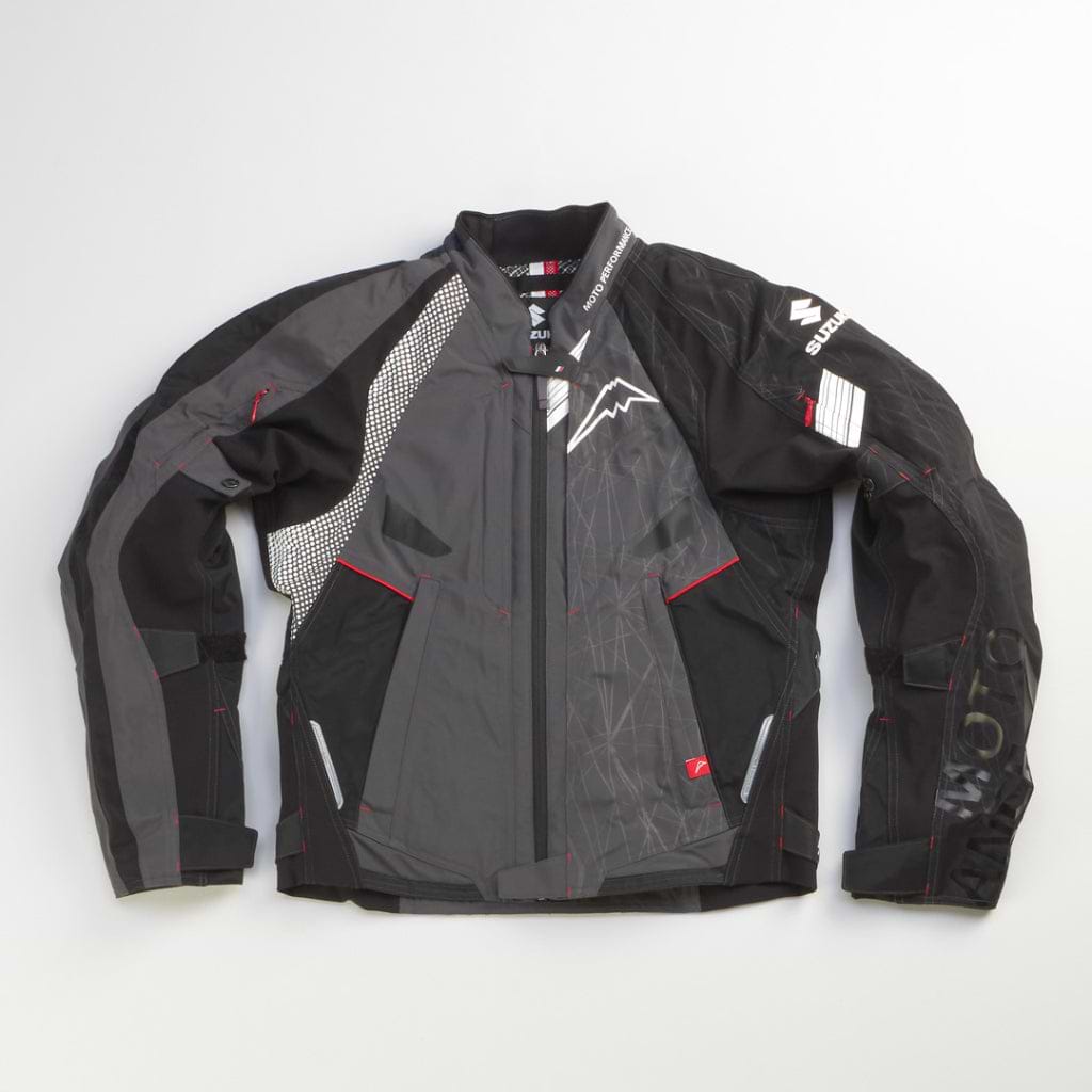 SUZUKI×KUSHITANI コラボ コンテンドジャケット【グレー / ブラック