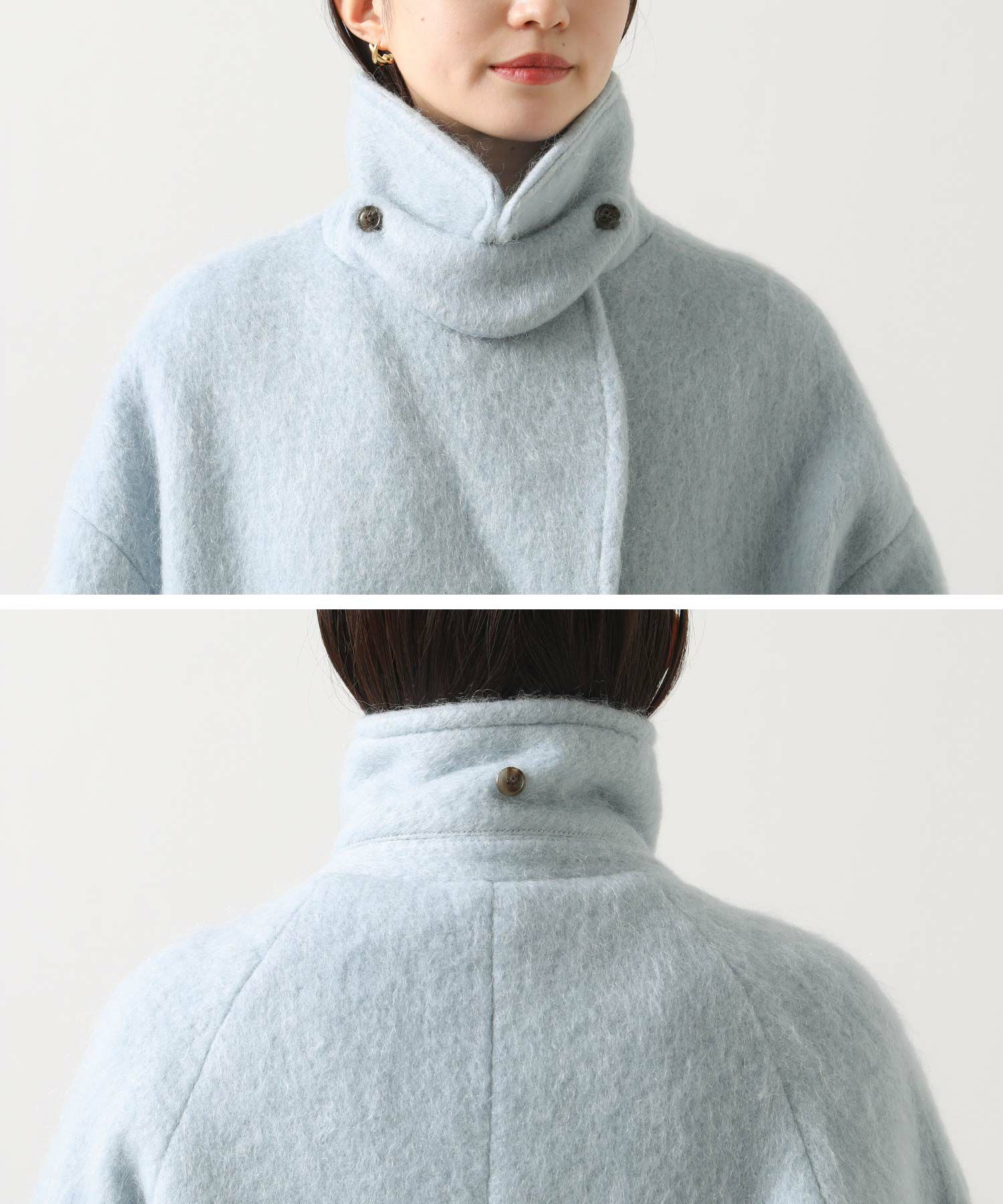 Gready BrilliantモヘアシャギーPコート | SEKIMIKI Online