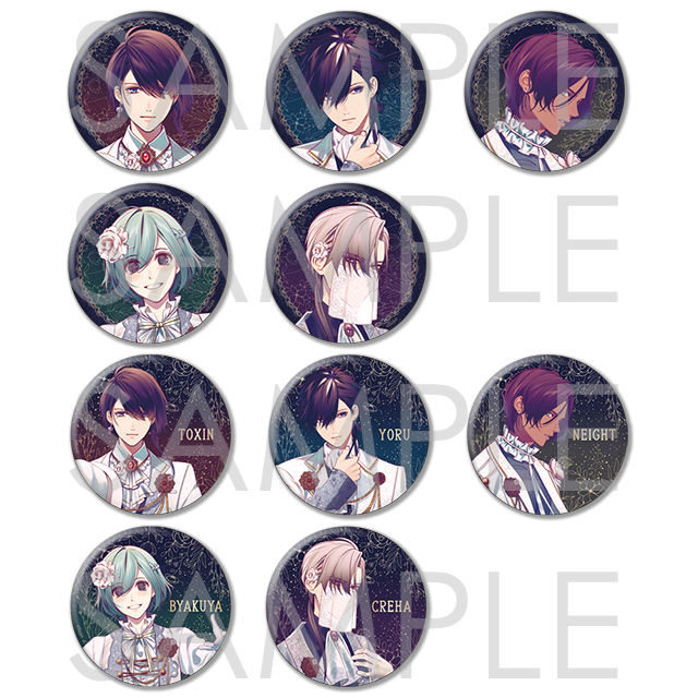 CARNELIAN BLOOD EROSION Gothic White ビッグ缶バッジ | 乙女向け通販