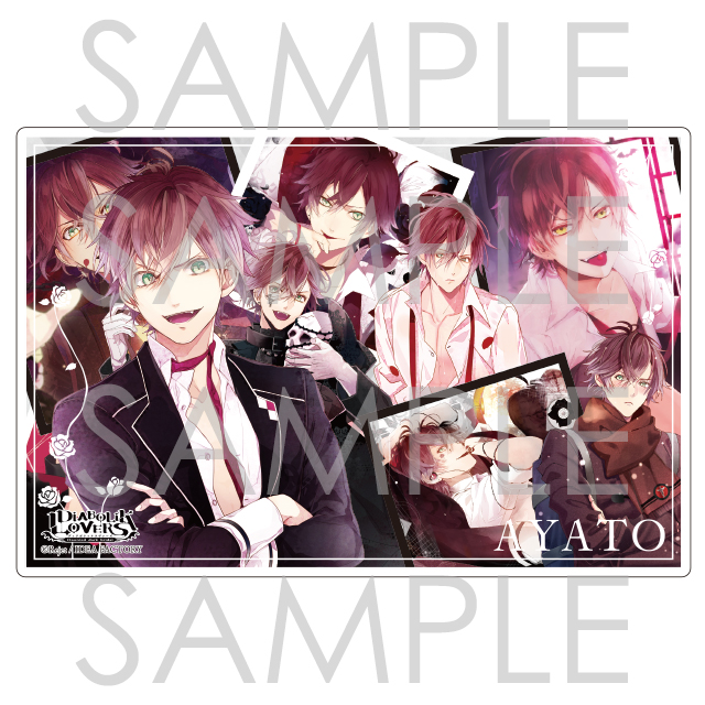 DIABOLIK LOVERS Rejet14周年記念 メモリアルアクリルブロック アヤト