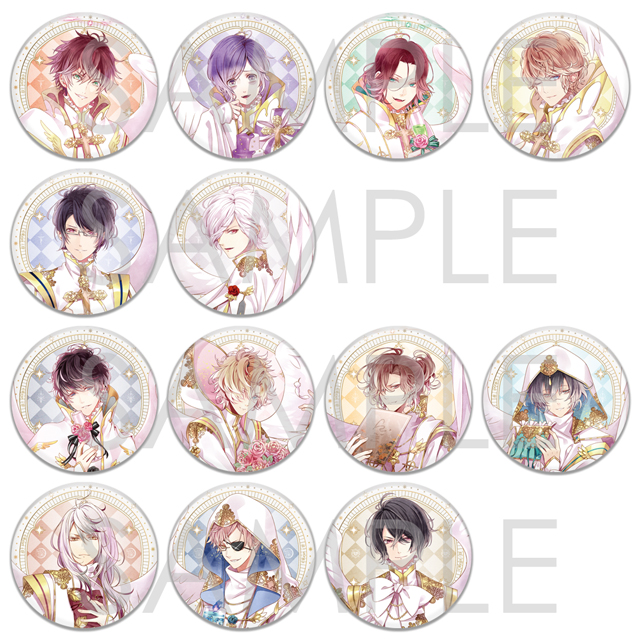 DIABOLIK LOVERS BRIDAL ROSES ビッグ缶バッジ | 乙女向け通販サイト