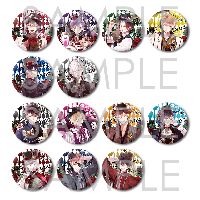AGF2019 RDW DIABOLIK LOVERS ビッグ缶バッジ | 乙女向け通販サイト