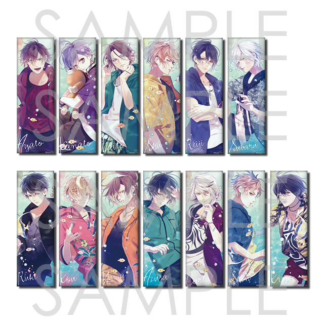 DIABOLIK LOVERS 潜血祭-Dive to Blood- ロングスクエア缶バッジ