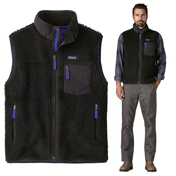 パタゴニア メンズ・クラシック・レトロX・ベスト BLACK / CLASSIC