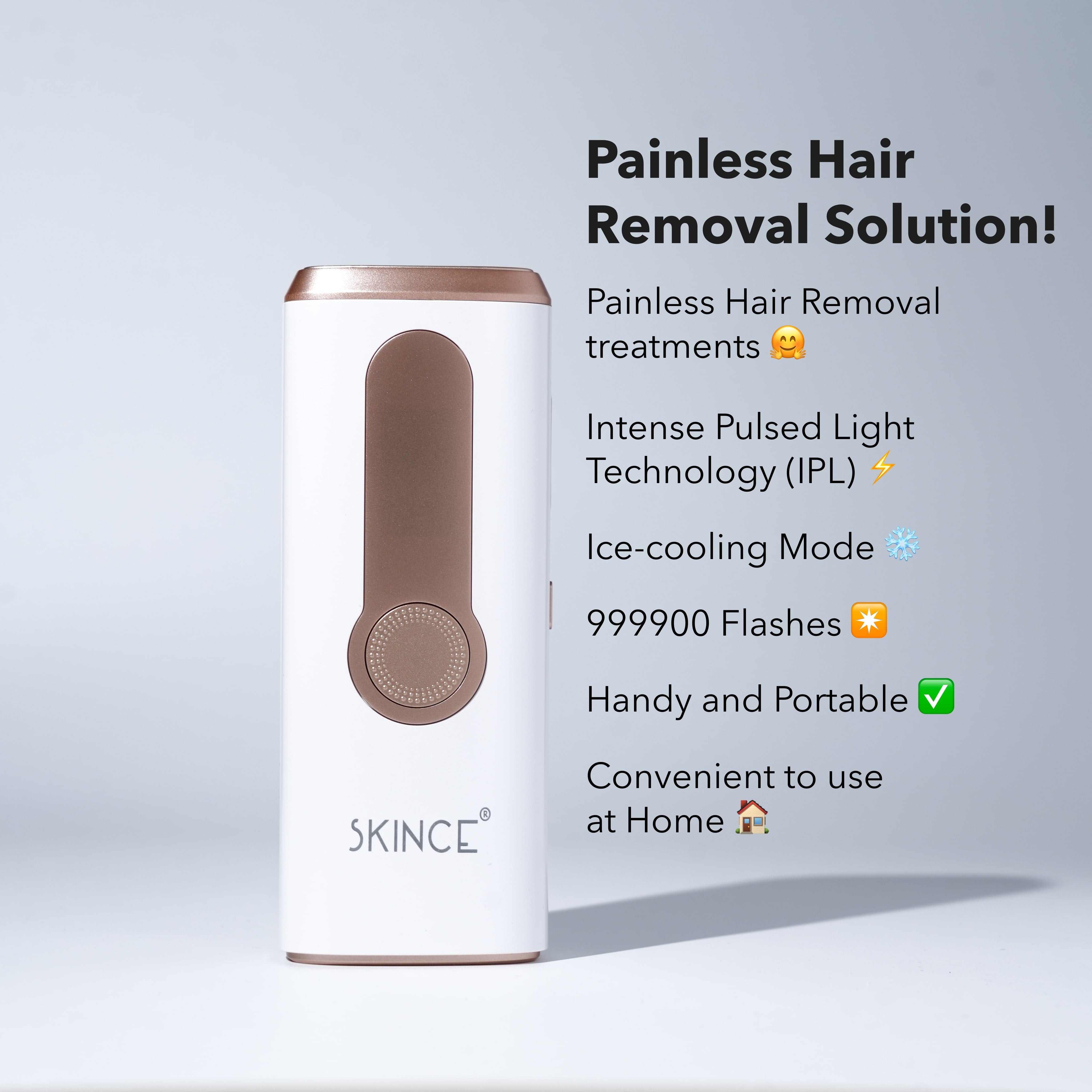 3 in 1 Premium IPL Laser Hair Removal Kit – skince