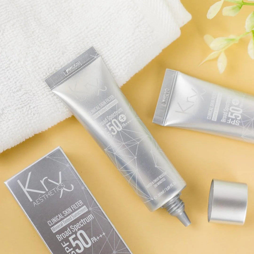 KrX Skin Filter Tinted Sunscreen SPF 50 PA+++ | Skin Essence by Kathy