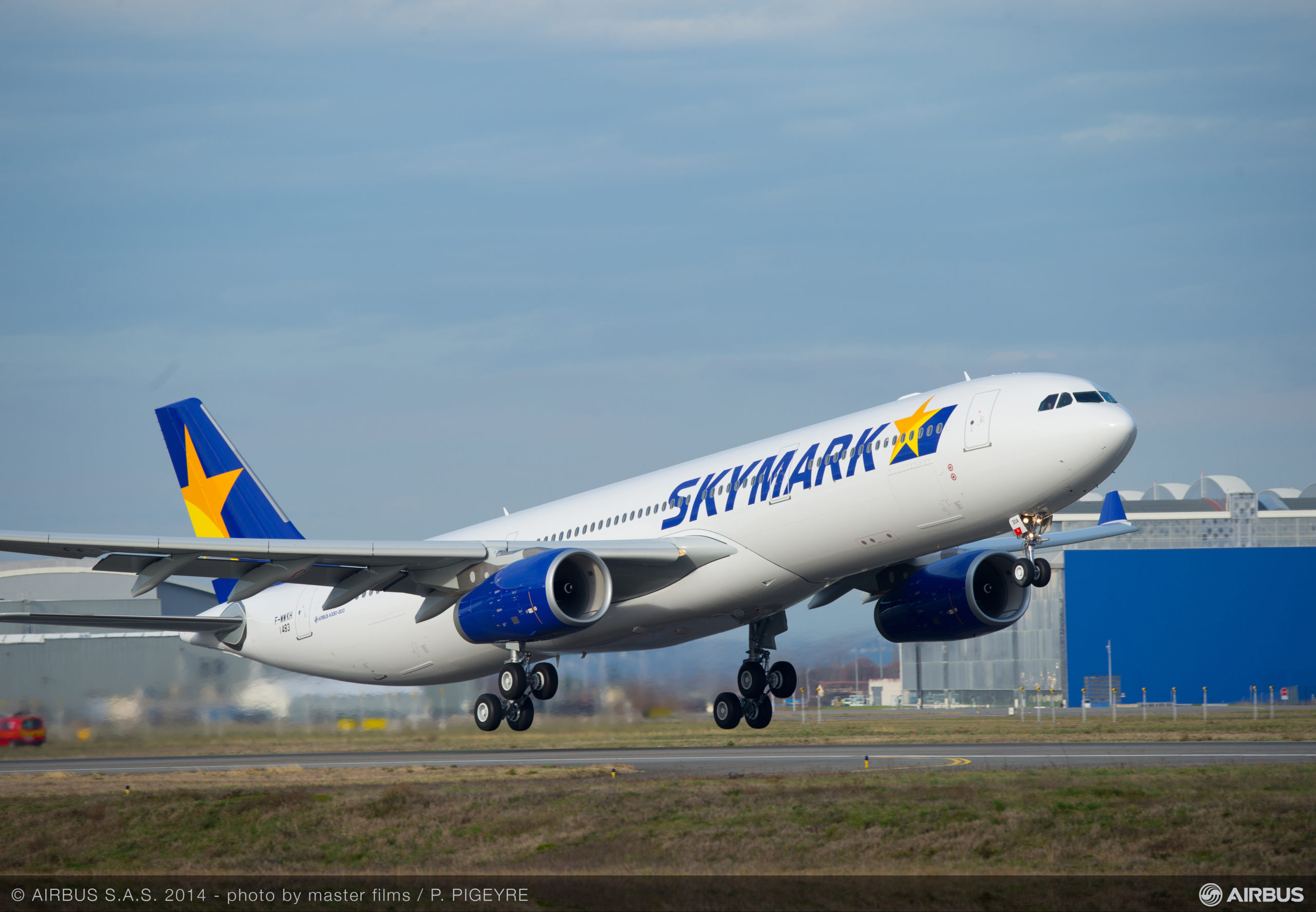 A330 SKYMARK MSN1483 TAKE OFF | sky-budget スカイバジェット