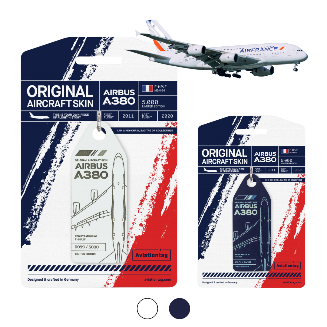 Sold out! AVIATIONTAG A380 F-HPJF Air France アビエーションタグ