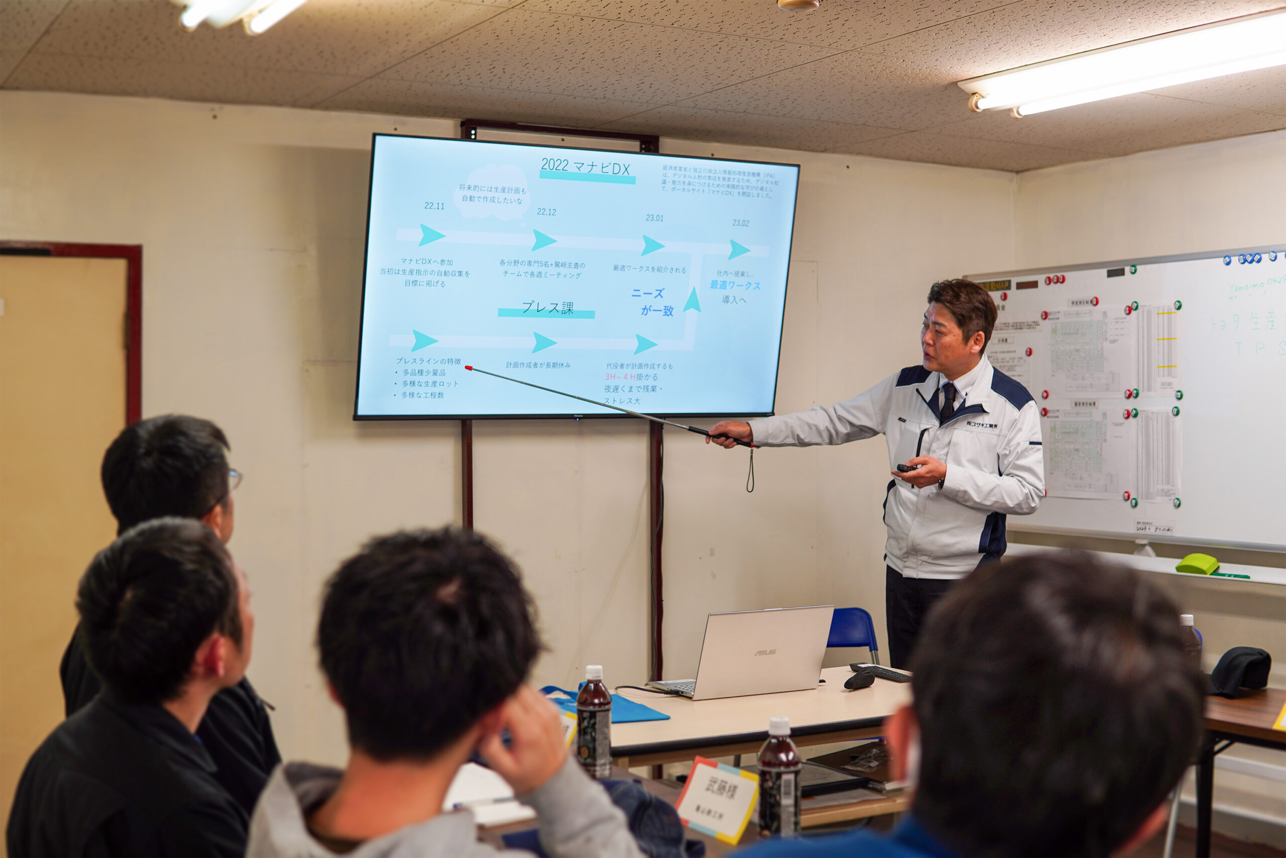 AI搭載の生産計画DXサービス「最適ワークス」導入企業 のスザキ工業所