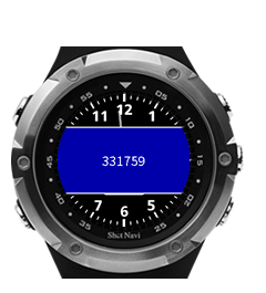 Shot Navi Evolve α::ゴルフ用GPSウォッチ