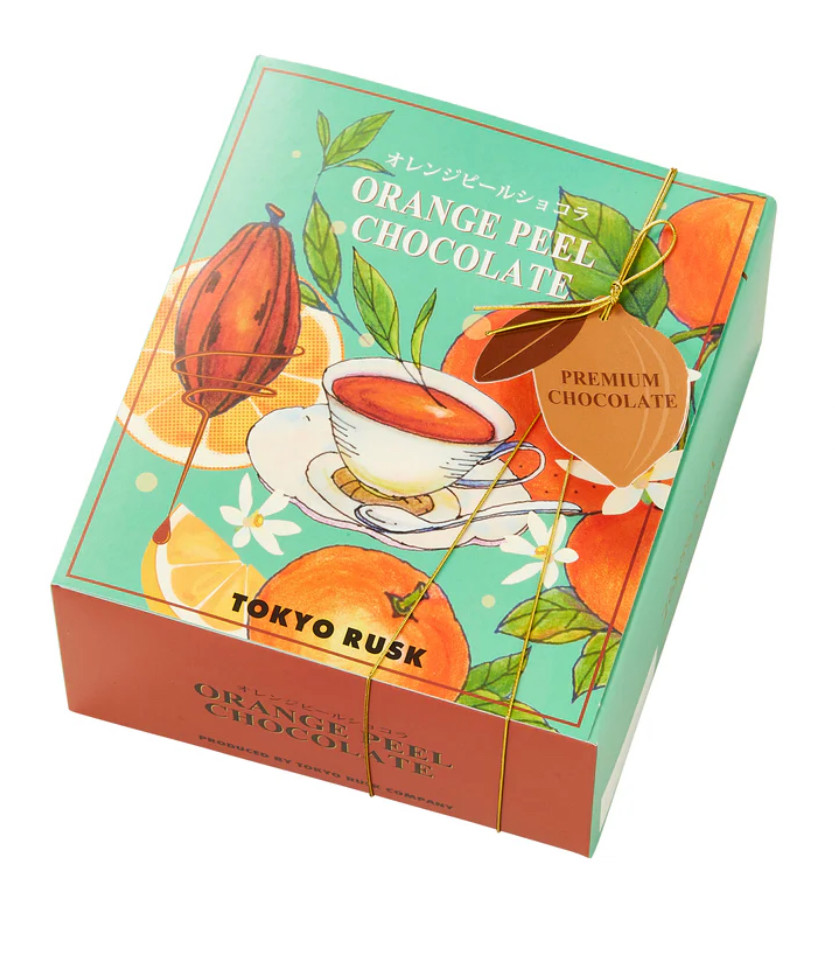 オレンジピールショコラスク 5枚入【日時指定不可（5日～6日後に発送