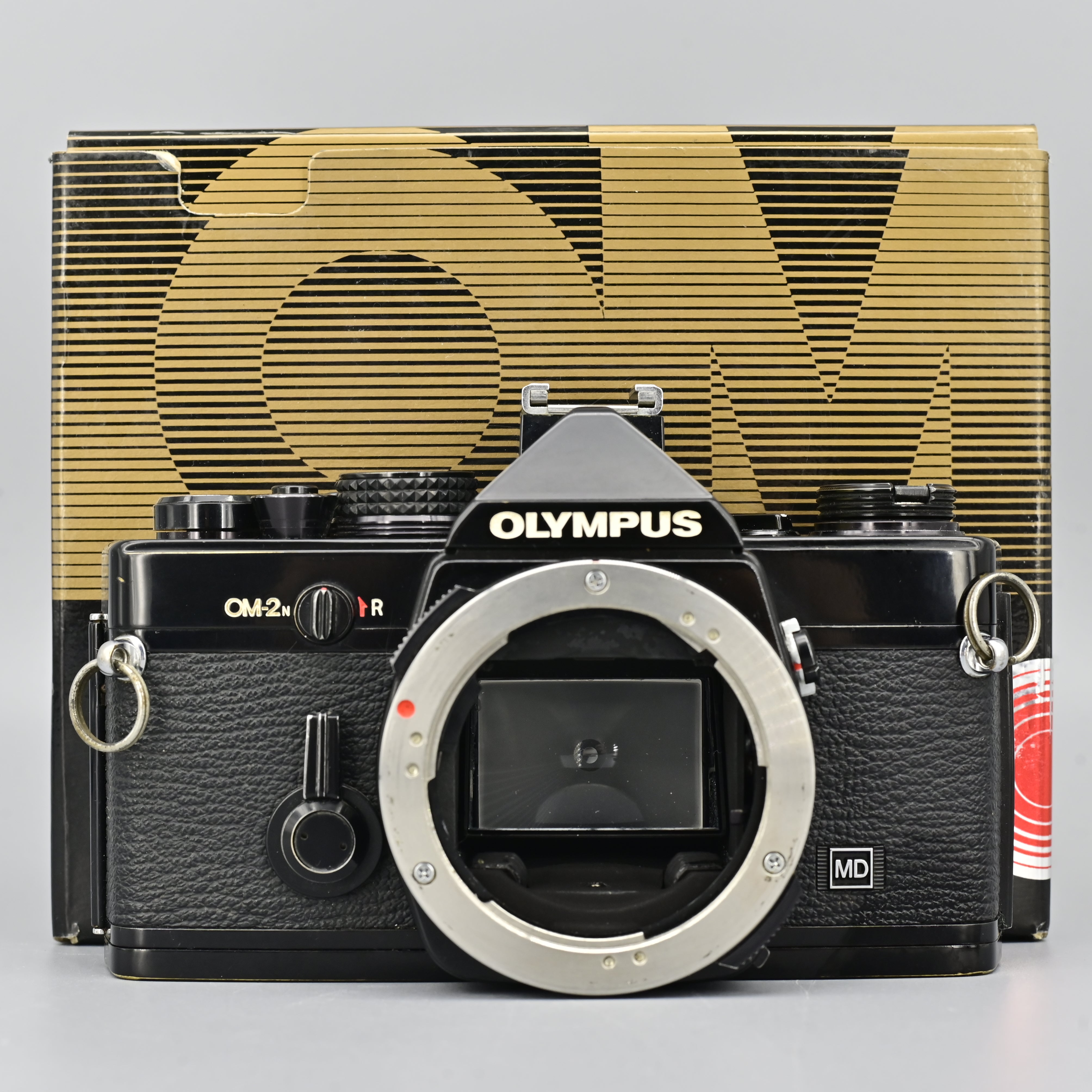 Olympus OM2N Black Body Only (Box Set) – SHOWA