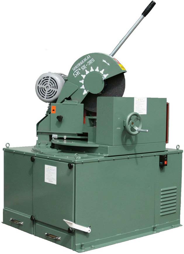 集塵機付角度切り 高速切断機 | 高速切断機の昭和機械工業株式会社