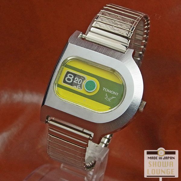 セイコー SEIKO トモニー シーガル 手巻き メカデジディスクウォッチ