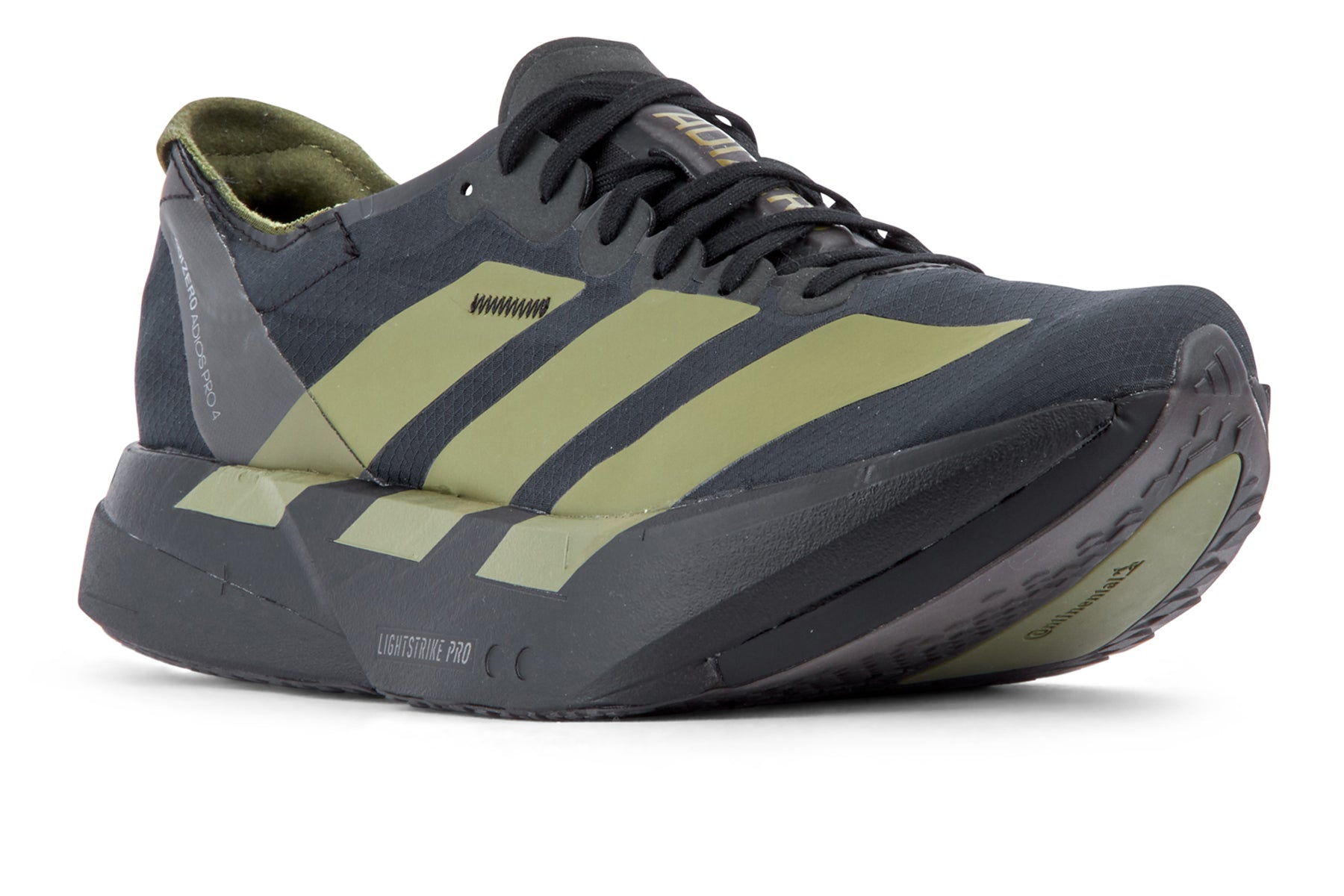 Adidas Adizero Adios Pro 4 | Core Black/Focus Olive → Shoe Chapter