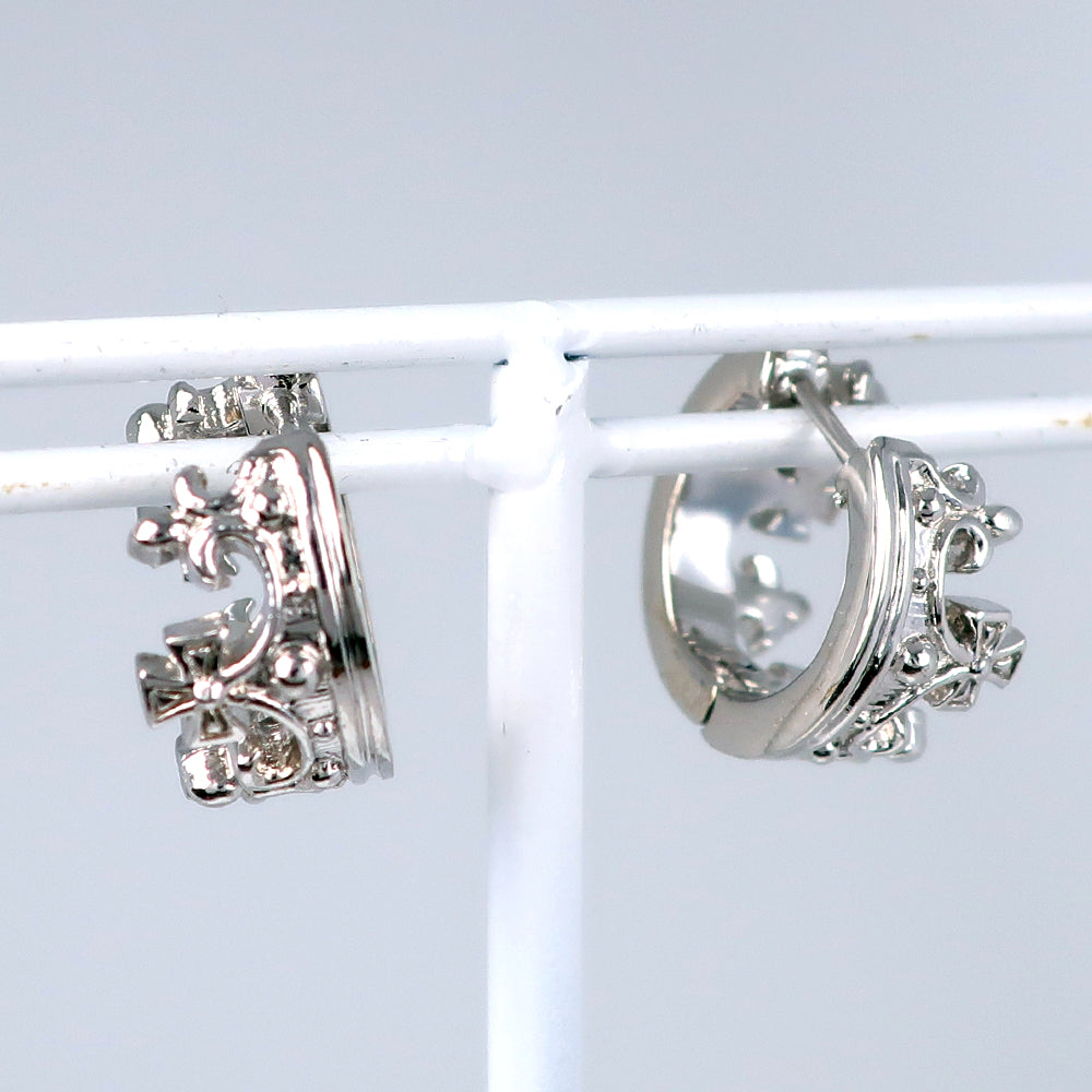 Justin Davis】ジャスティンデイビス クラウン ピアス シルバー925