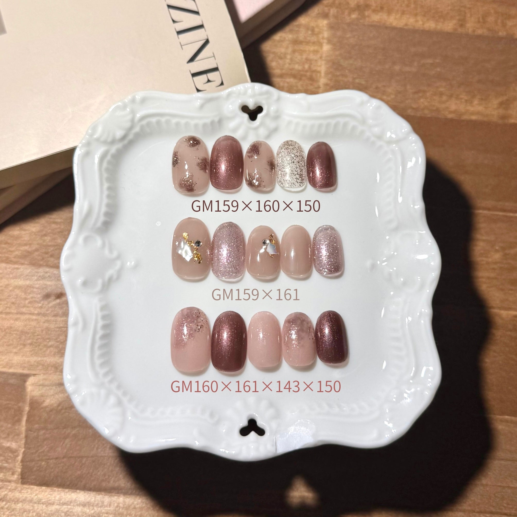 2025秋新色【ジェルミーワン】161 シェリー（洗練されたダスティピンク