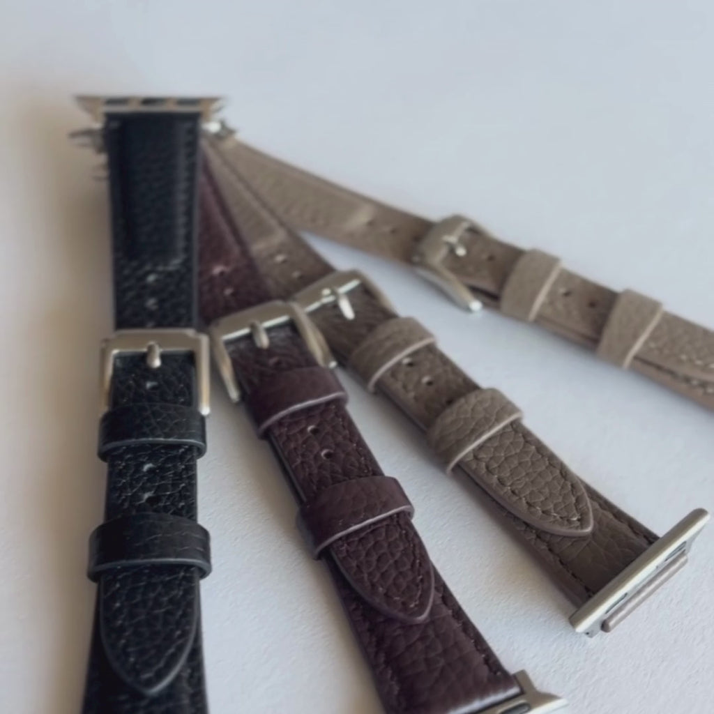 HASHIBAMI【Ha-2506-624 エイチビー アップルウォッチバンド S】ダーク