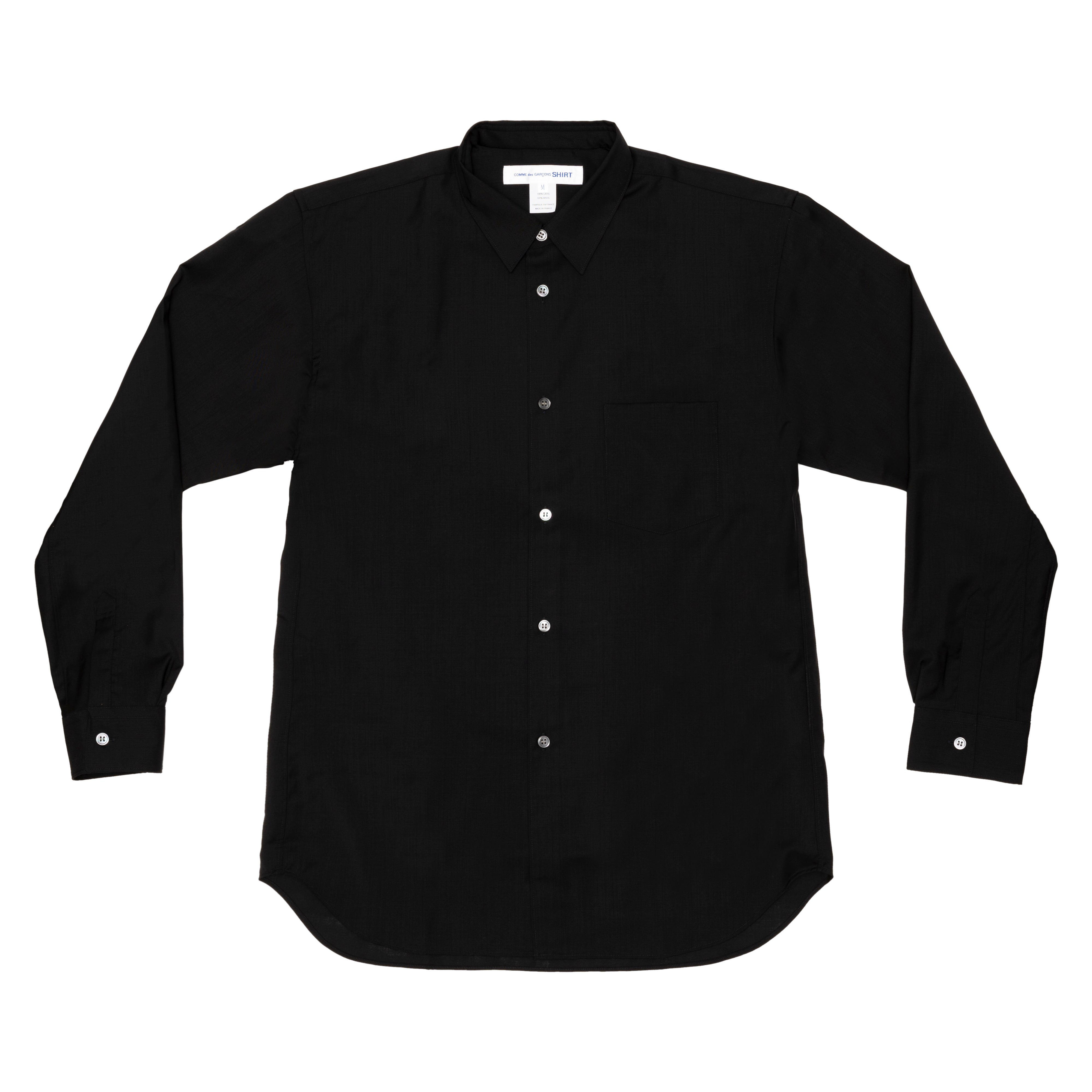 CDG SHIRT FOREVER: Fine Wool Suit (BLACK) | DSMG E-SHOP