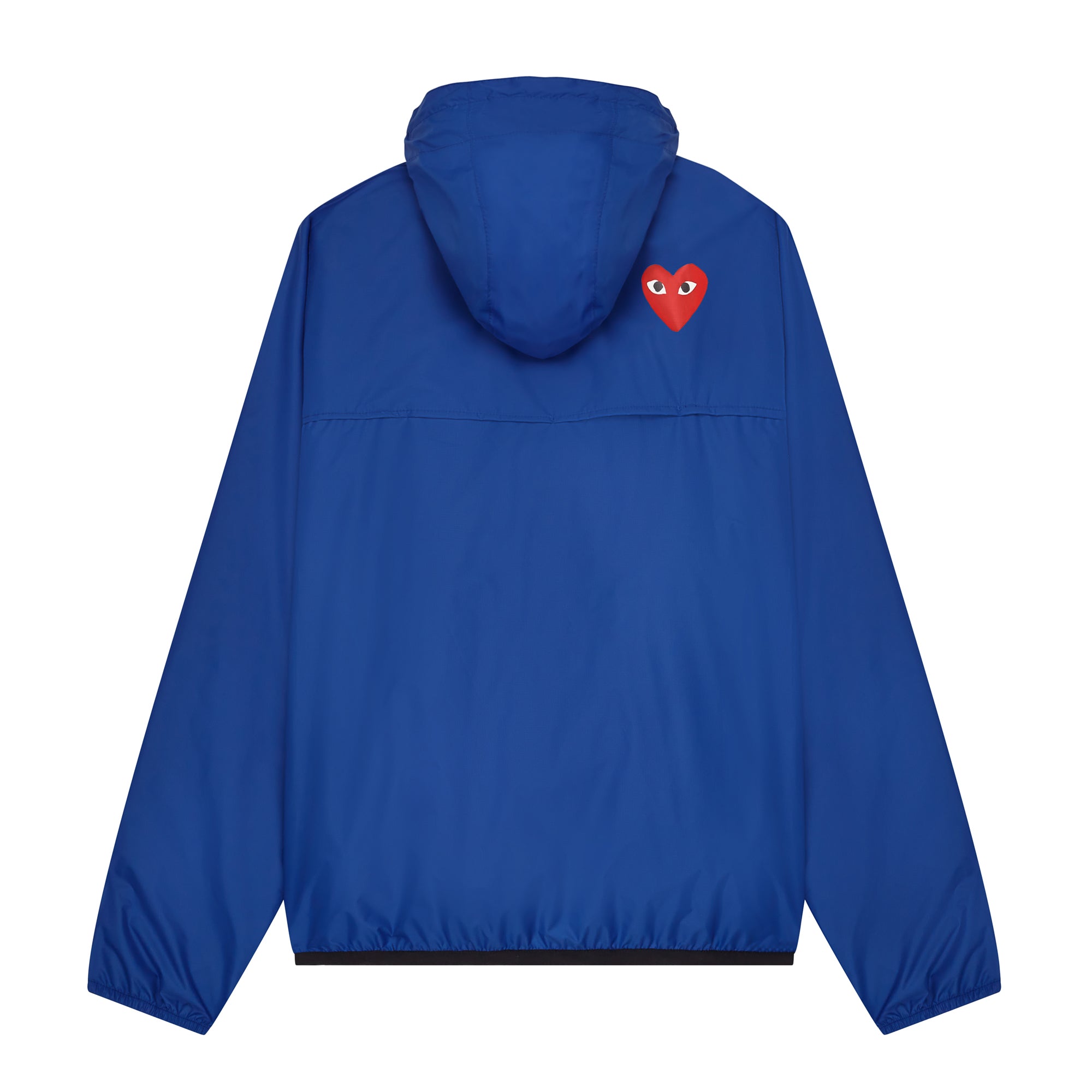 PLAY COMME des GARÇONS: K-WAY HALF ZIP (BLUE) | DSMG E-SHOP